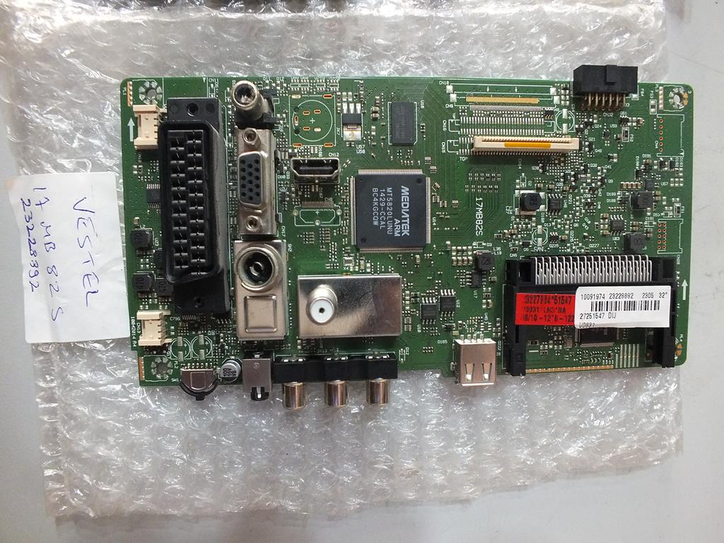 17MB82S- 23228892- 10094606- DIJ- VESTEL- MAIN BOARD (TVPMA0143K)